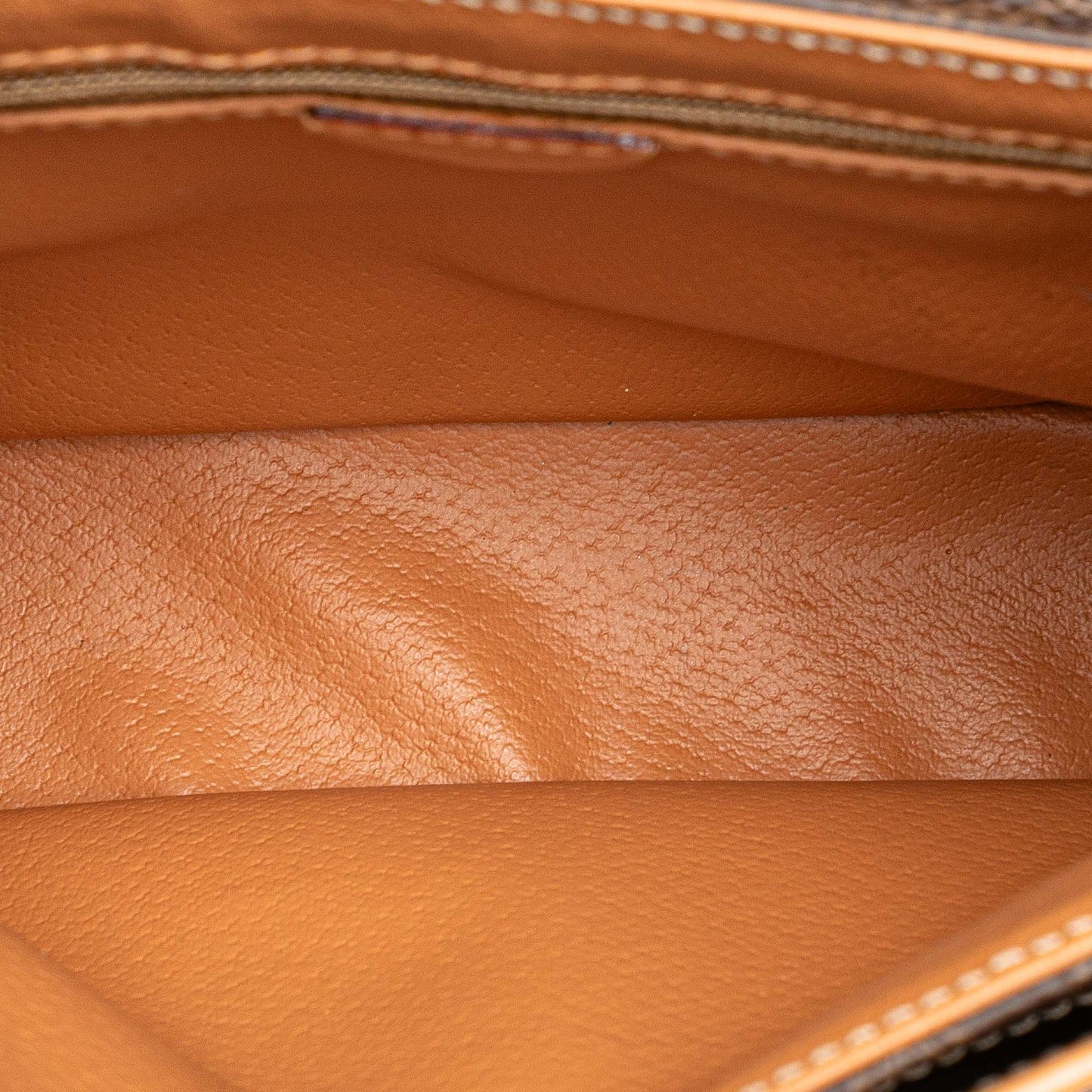 Celine Macadam Coated Canvas Crossbody Brown
