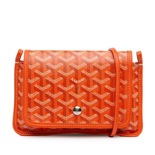 Goyard Goyardine Plumet Pocket Wallet Orange