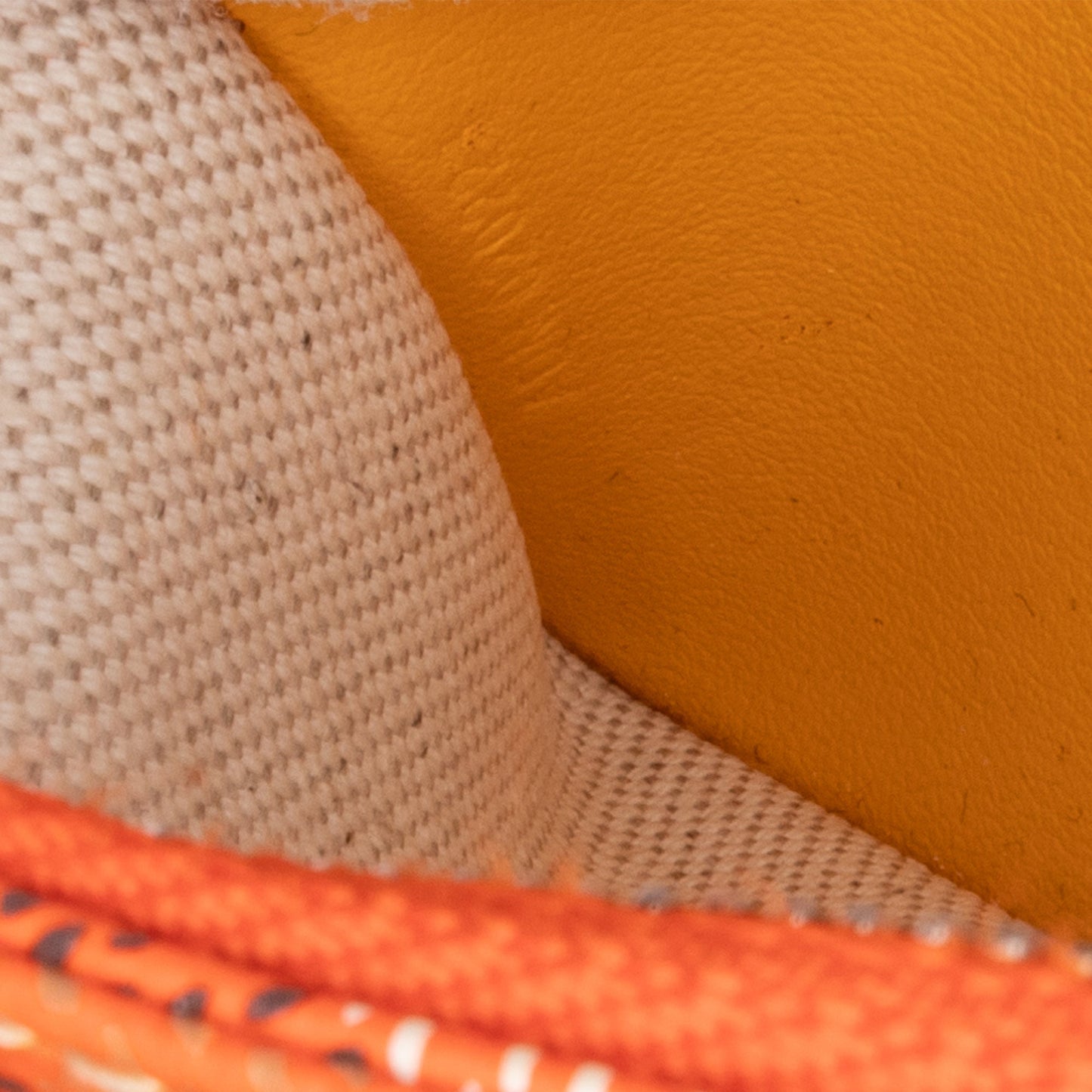 Goyard Goyardine Plumet Pocket Wallet Orange