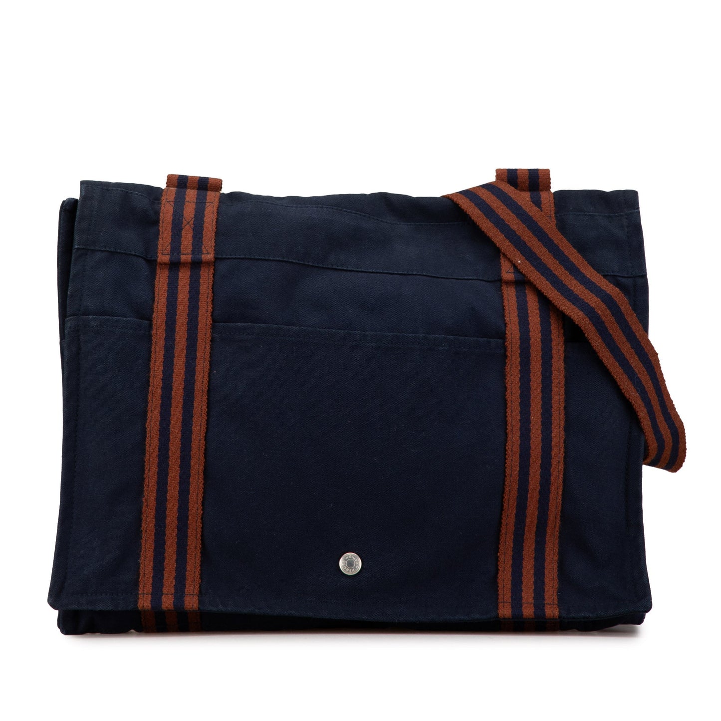 Hermès Fourre Tout Bassus MM Blue