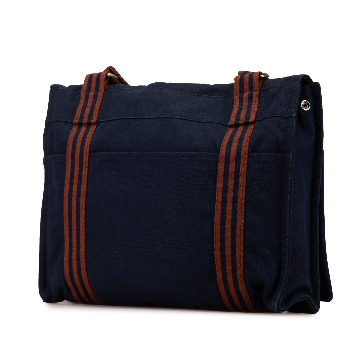 Hermès Fourre Tout Bassus MM Blue