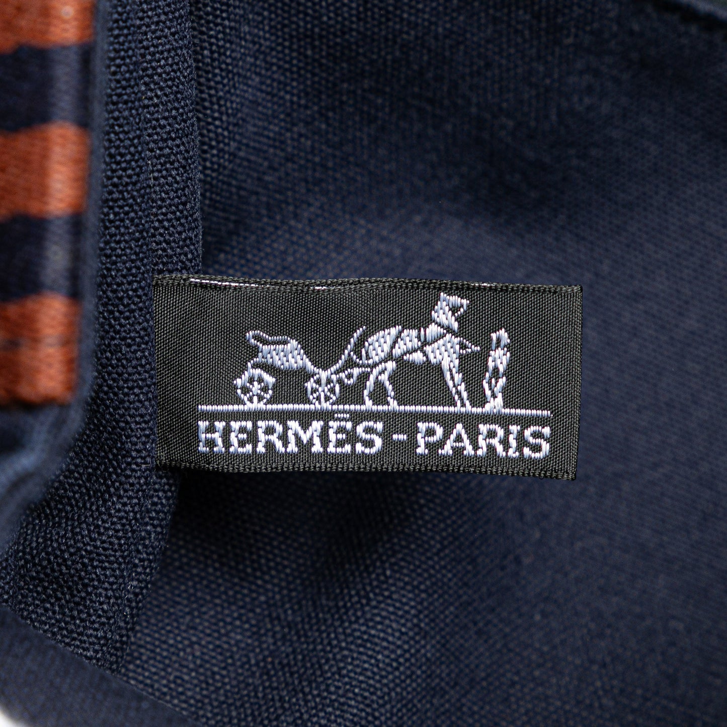 Hermès Fourre Tout Bassus MM Blue