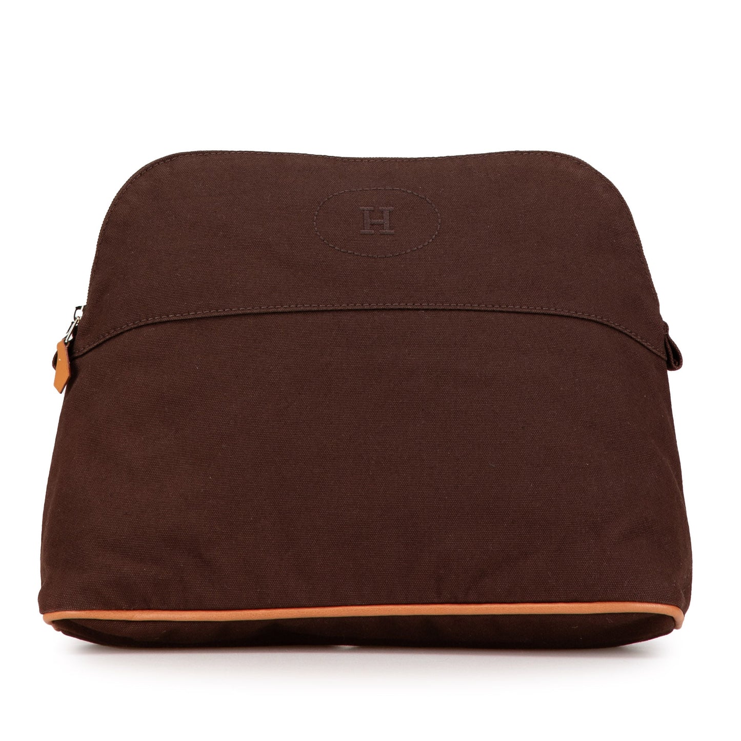 Hermès Toile Bolide Trousse de Voyage GM Brown