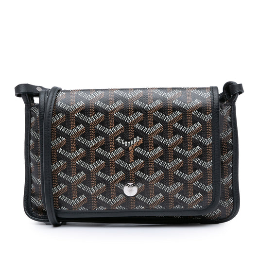 Goyard Goyardine Plumet Pocket Wallet Black