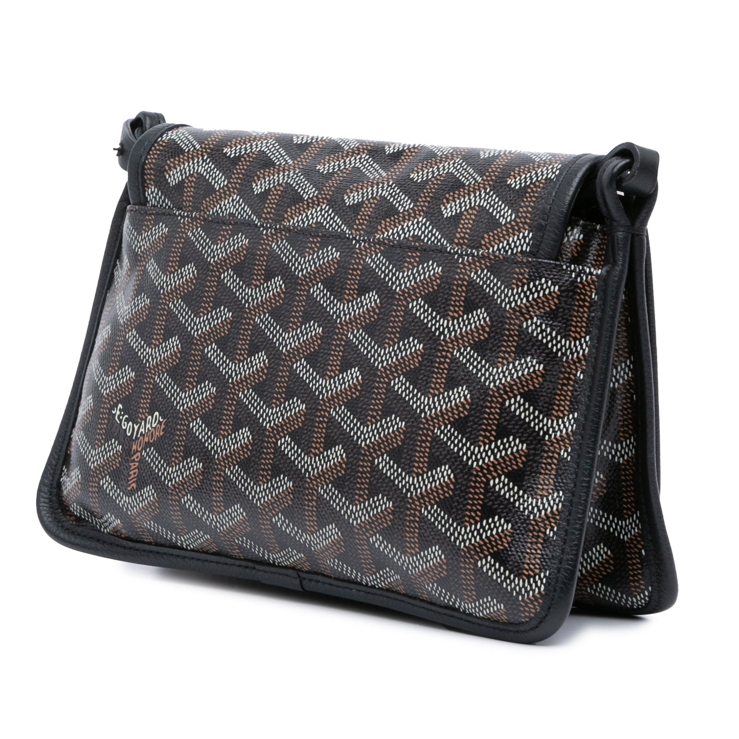 Goyard Goyardine Plumet Pocket Wallet Black