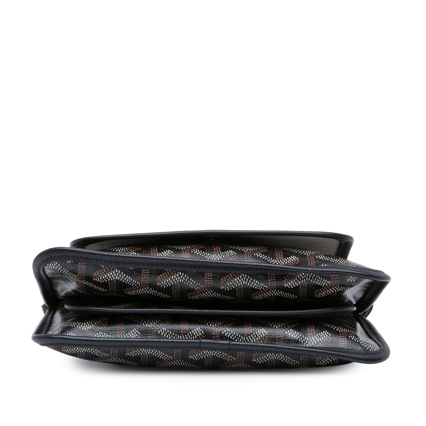 Goyard Goyardine Plumet Pocket Wallet Black