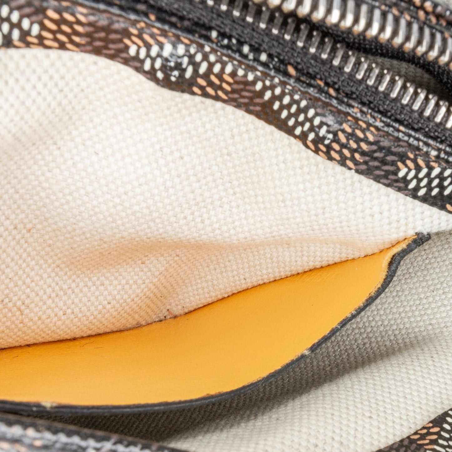 Goyard Goyardine Plumet Pocket Wallet Black