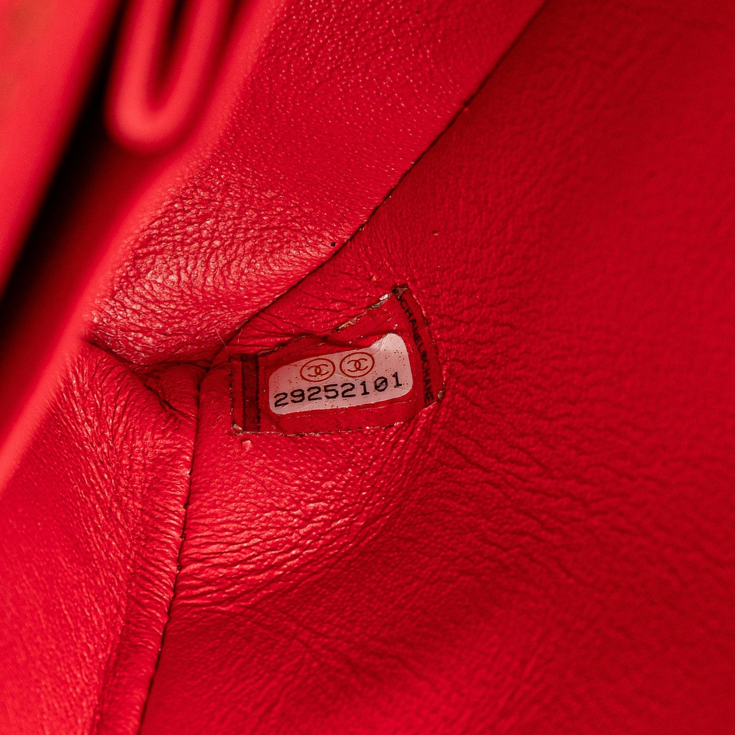 Chanel Medium Classic Caviar Double Flap Red