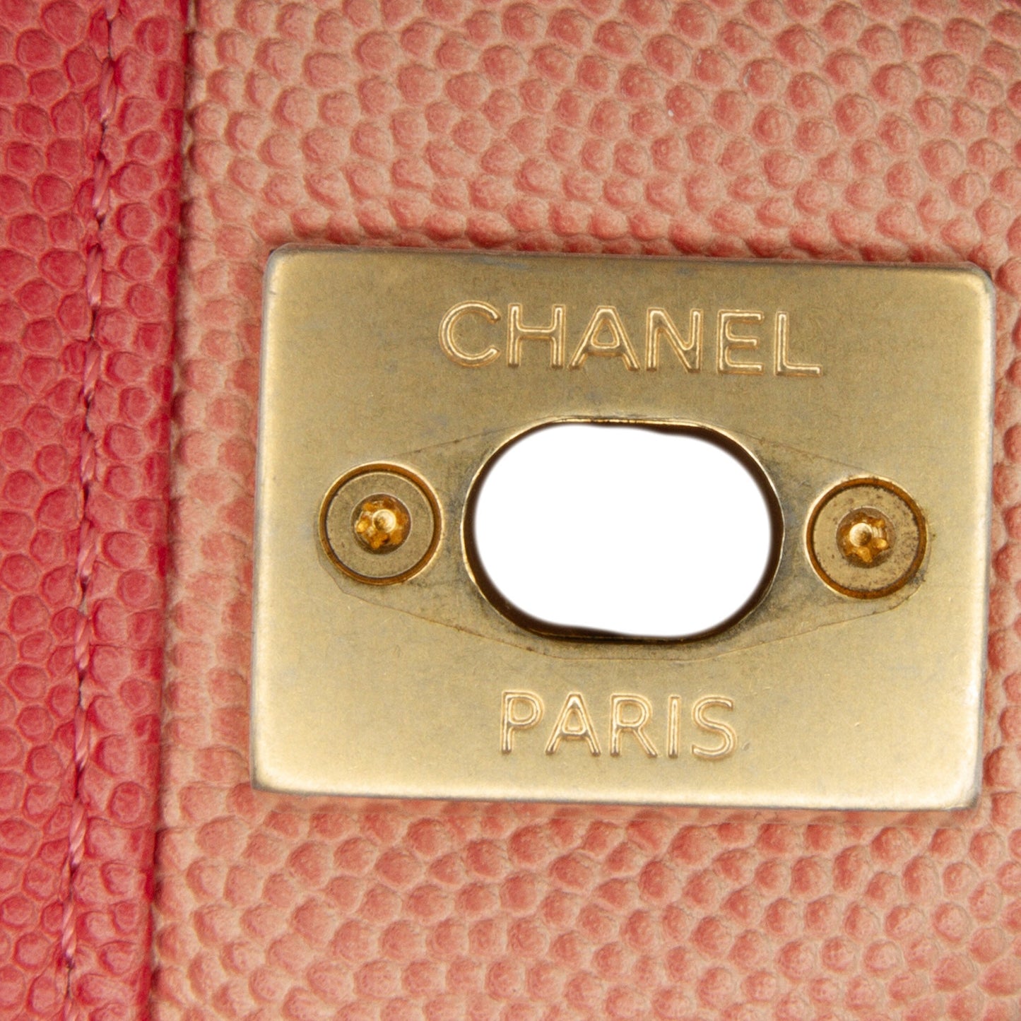 Chanel Caviar Sunset On The Sea Flap Belt Bag Pink