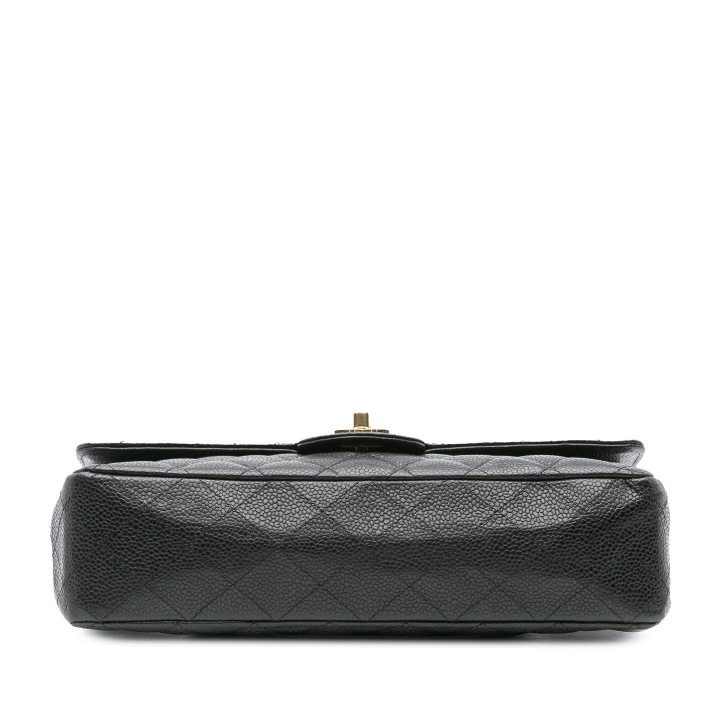 Chanel Medium Classic Caviar Double Flap Black