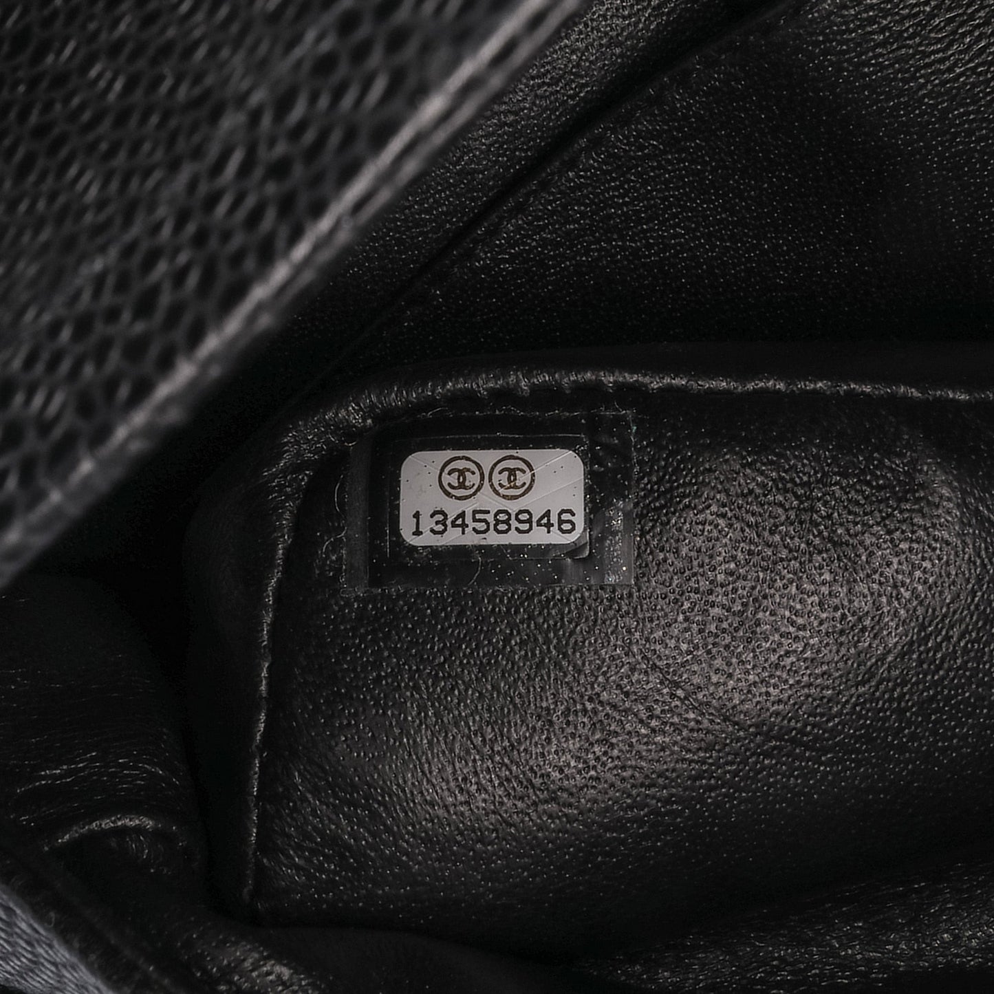Chanel Medium Classic Caviar Double Flap Black