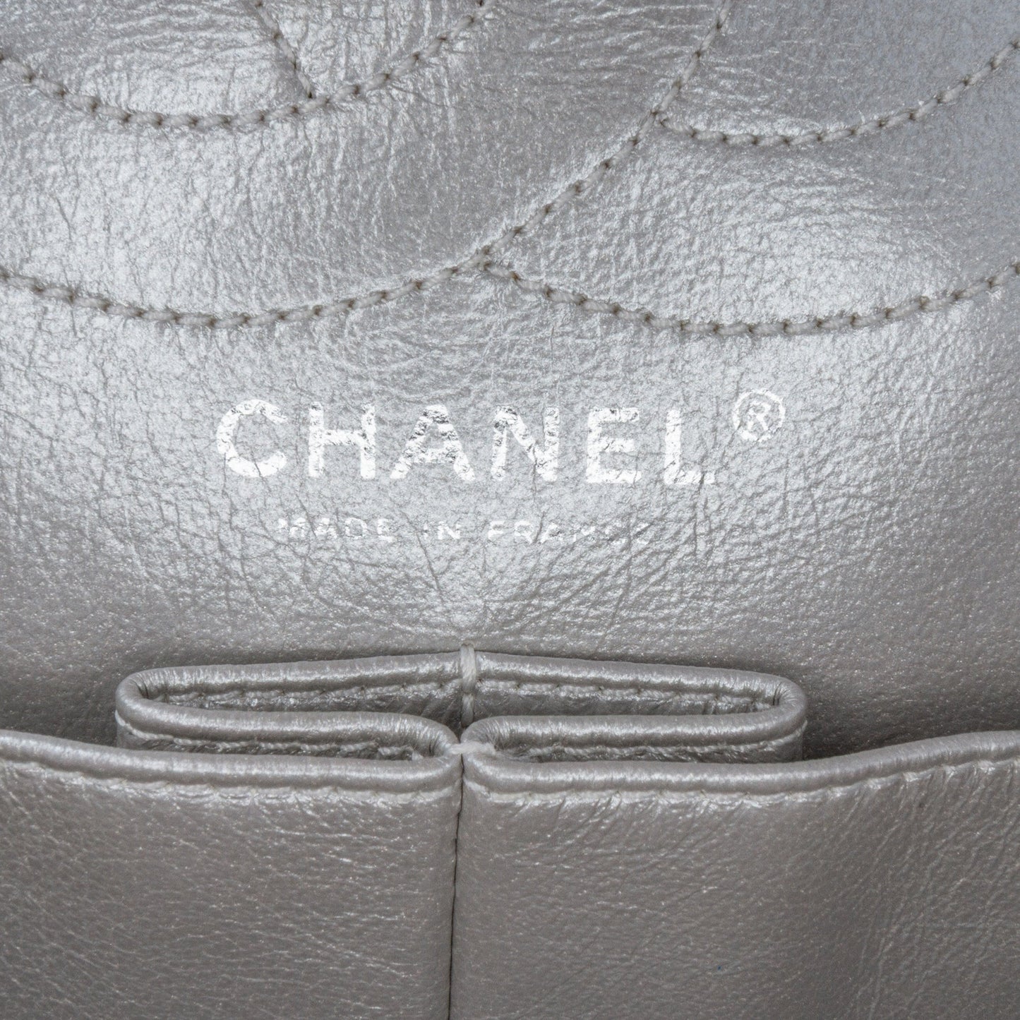 Chanel Reissue 2.55 Aged Calfskin Double Flap 226 Silver