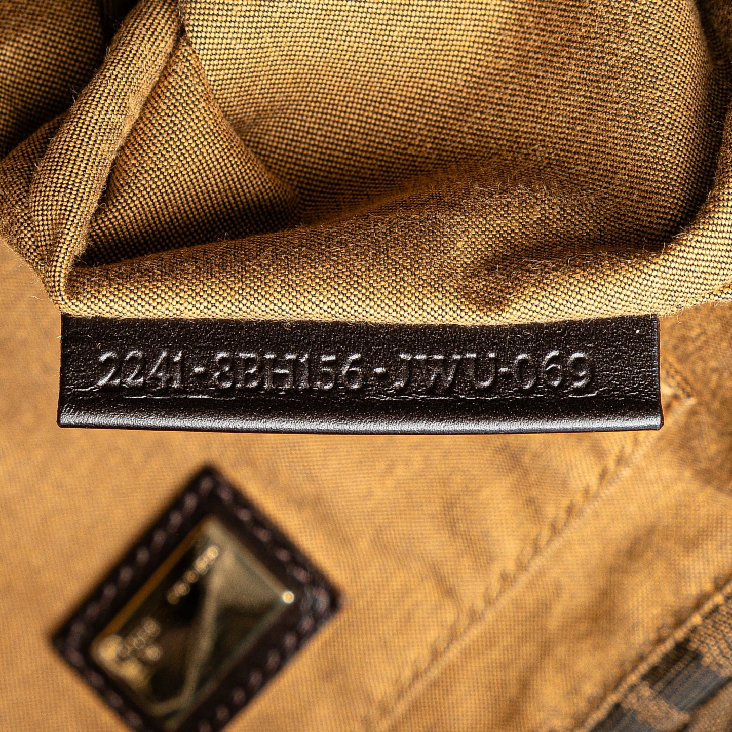 Fendi Zucca Canvas Chef Tote Brown