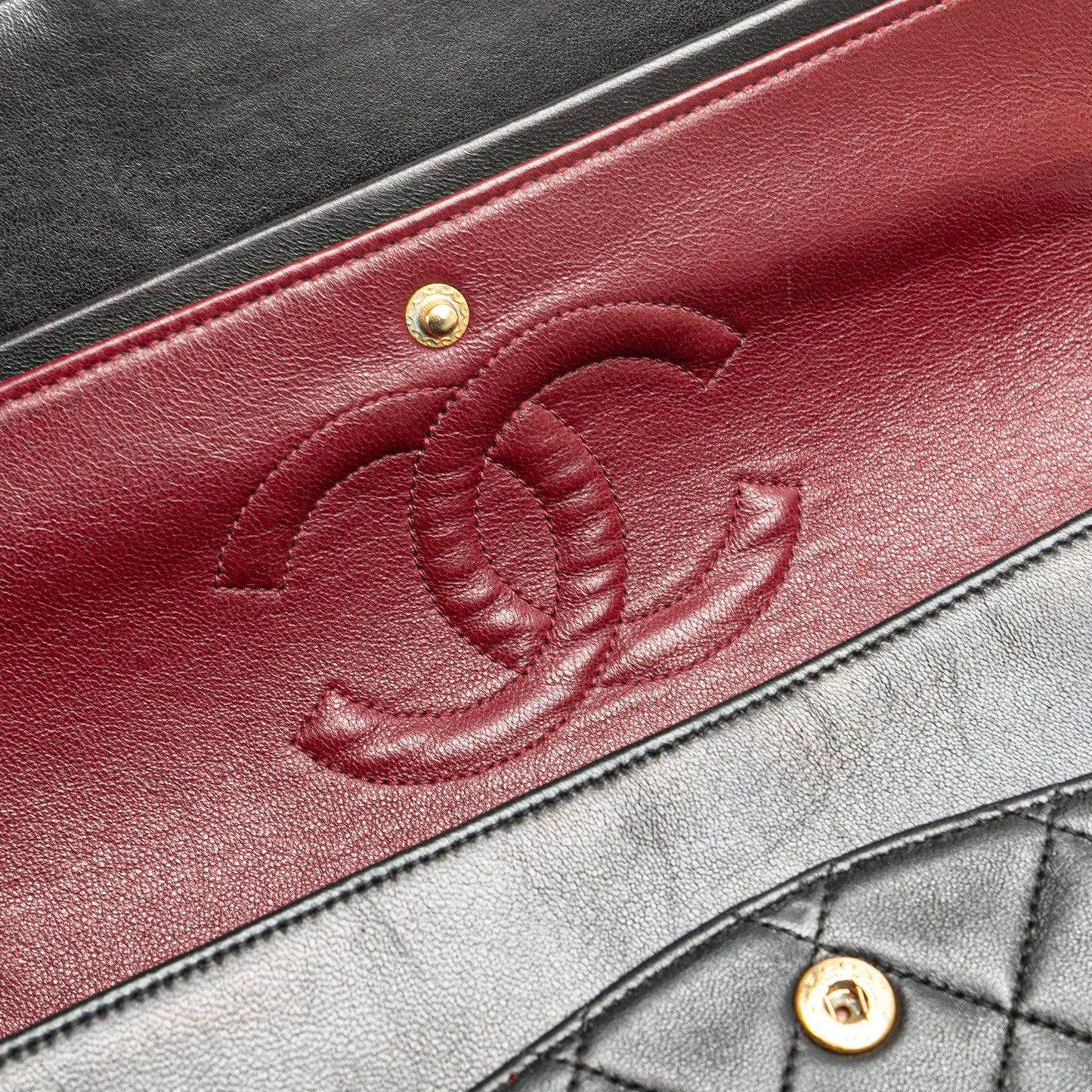 Chanel Medium Classic Lambskin Double Flap Black