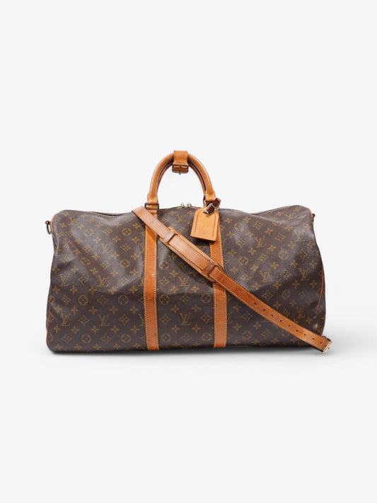 Louis Vuitton Keepall Bandouliere Monogram Coated Canvas 55