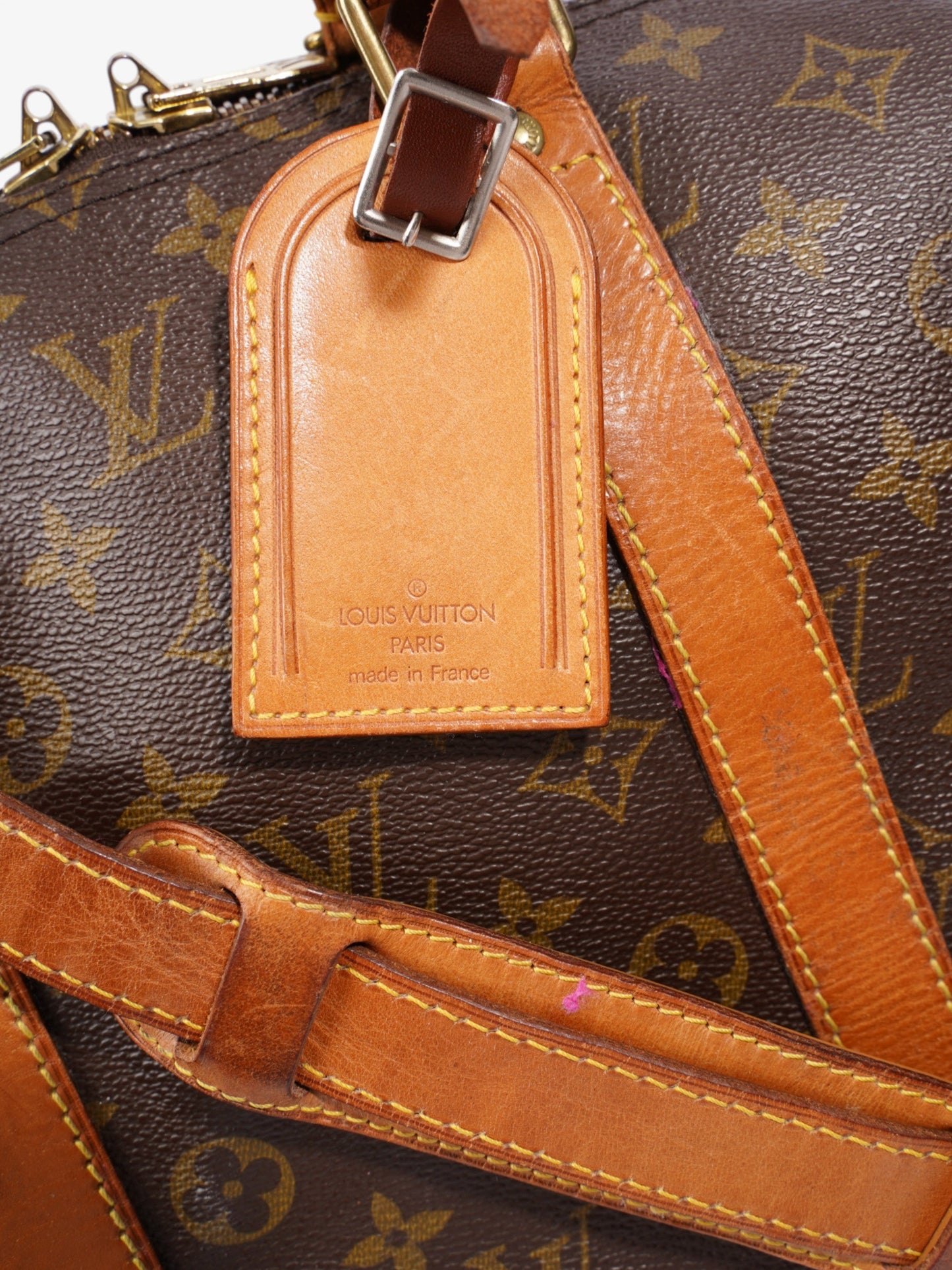 Louis Vuitton Keepall Bandouliere Monogram Coated Canvas 55