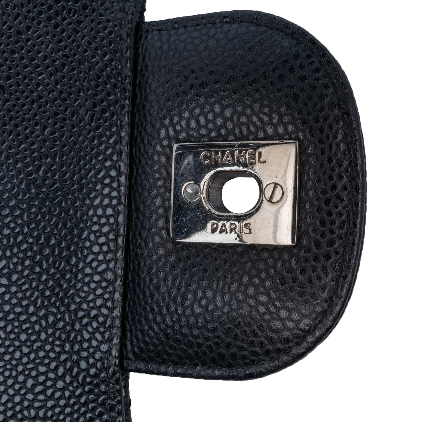 Chanel Jumbo Classic Caviar Double Flap Black
