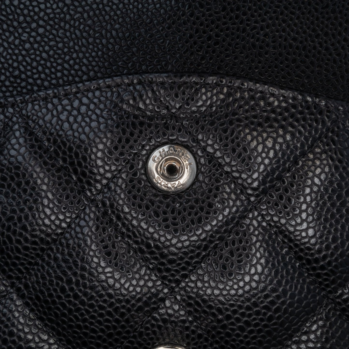 Chanel Jumbo Classic Caviar Double Flap Black