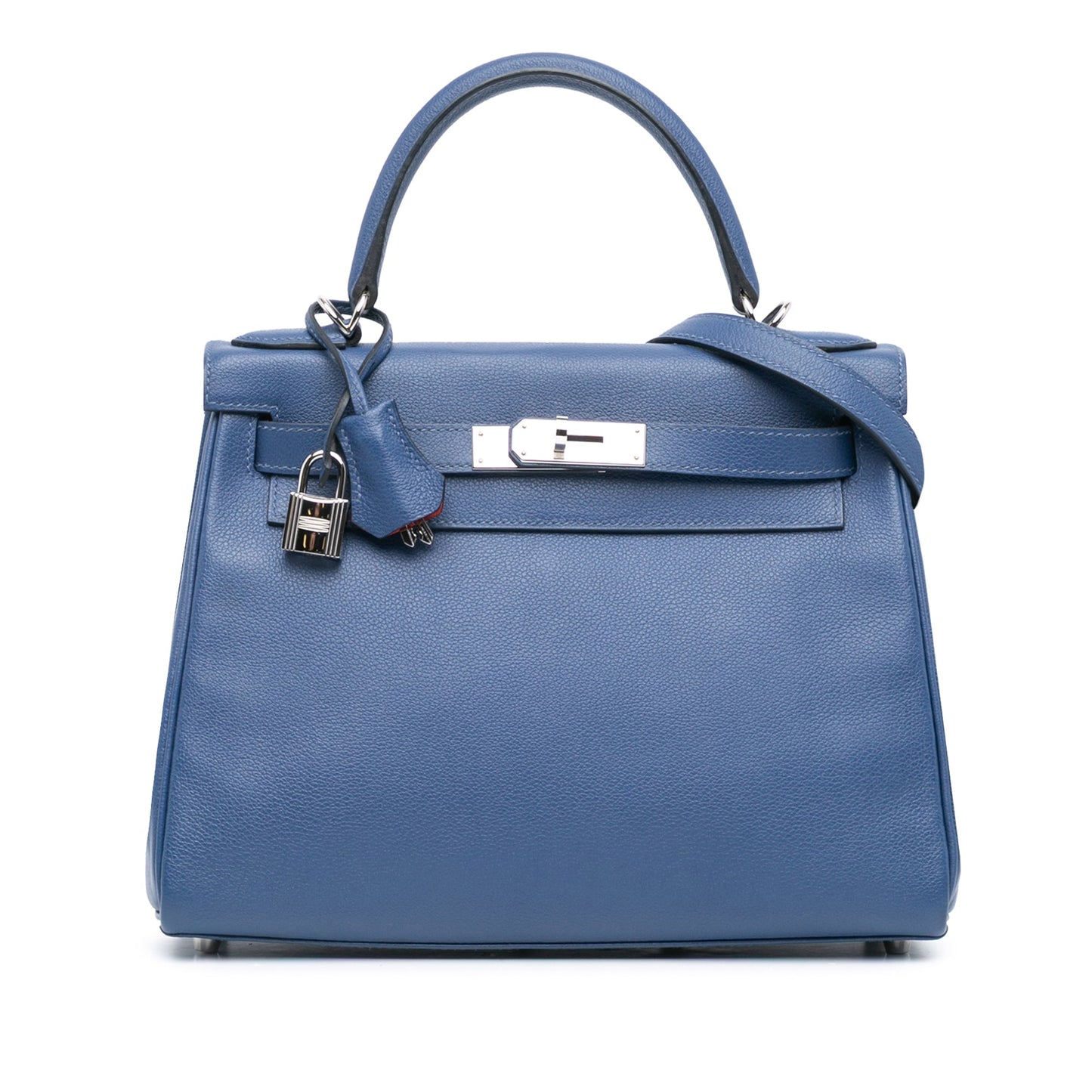 Hermès Togo Kelly II Retourne 28 Blue