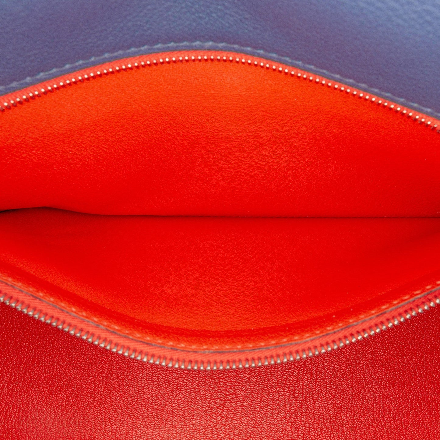 Hermès Togo Kelly II Retourne 28 Blue