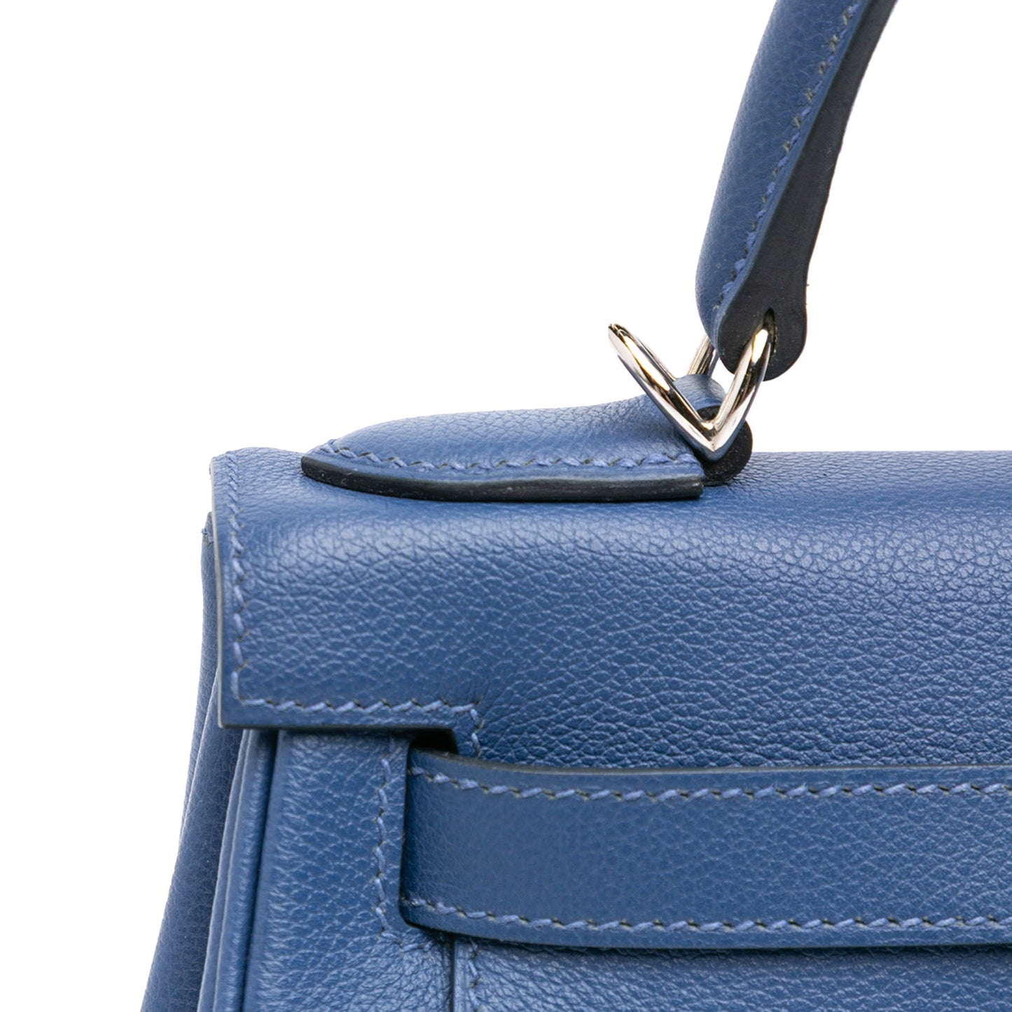 Hermès Togo Kelly II Retourne 28 Blue
