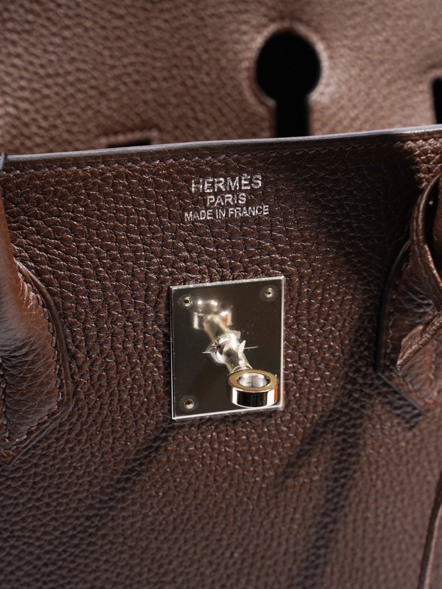 Hermes Birkin Chocolate Togo Leather 35