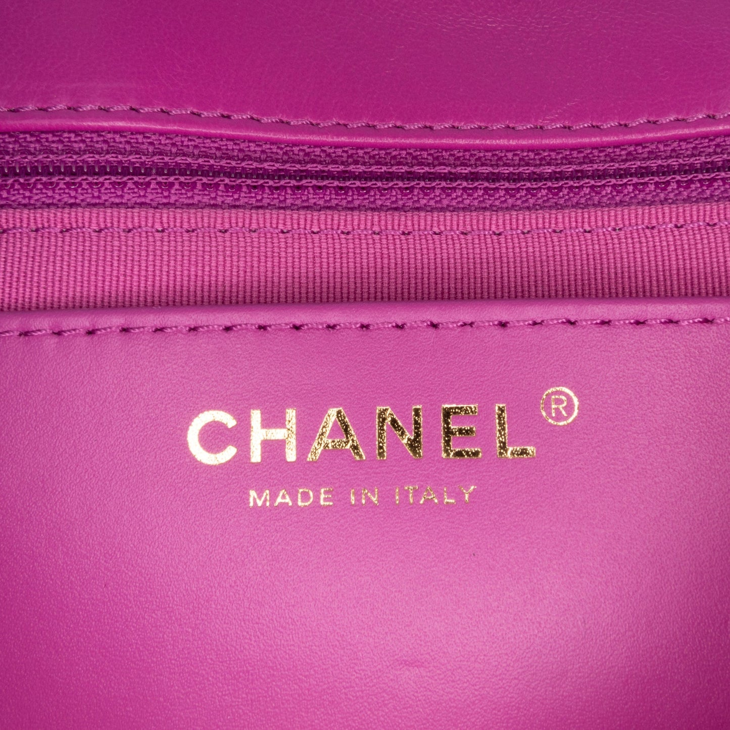 Chanel Small Quilted Lambskin Pillow Crush Flap Purple
