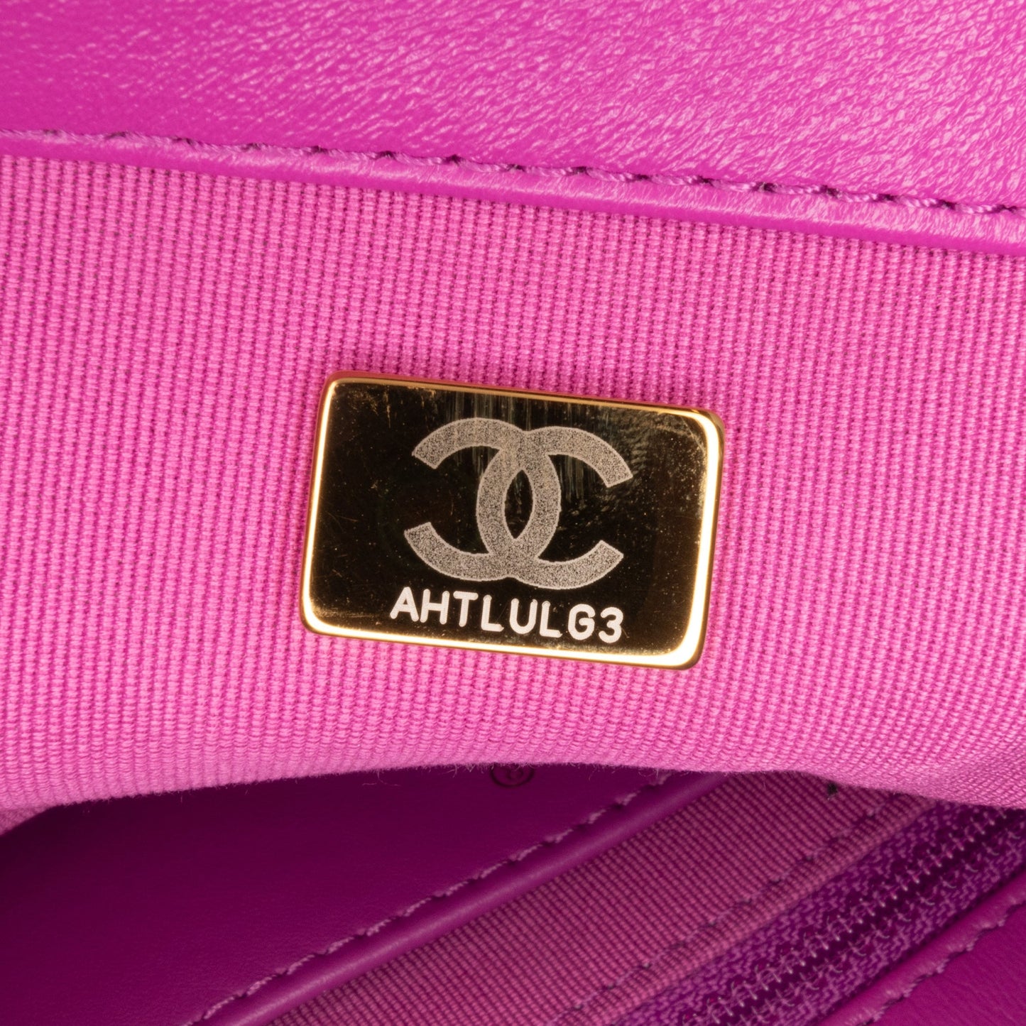 Chanel Small Quilted Lambskin Pillow Crush Flap Purple