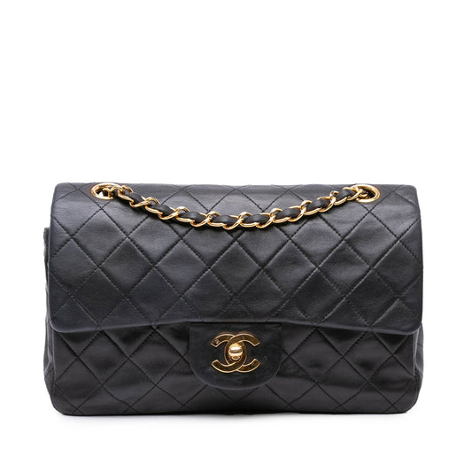 Chanel Small Classic Lambskin Double Flap Black