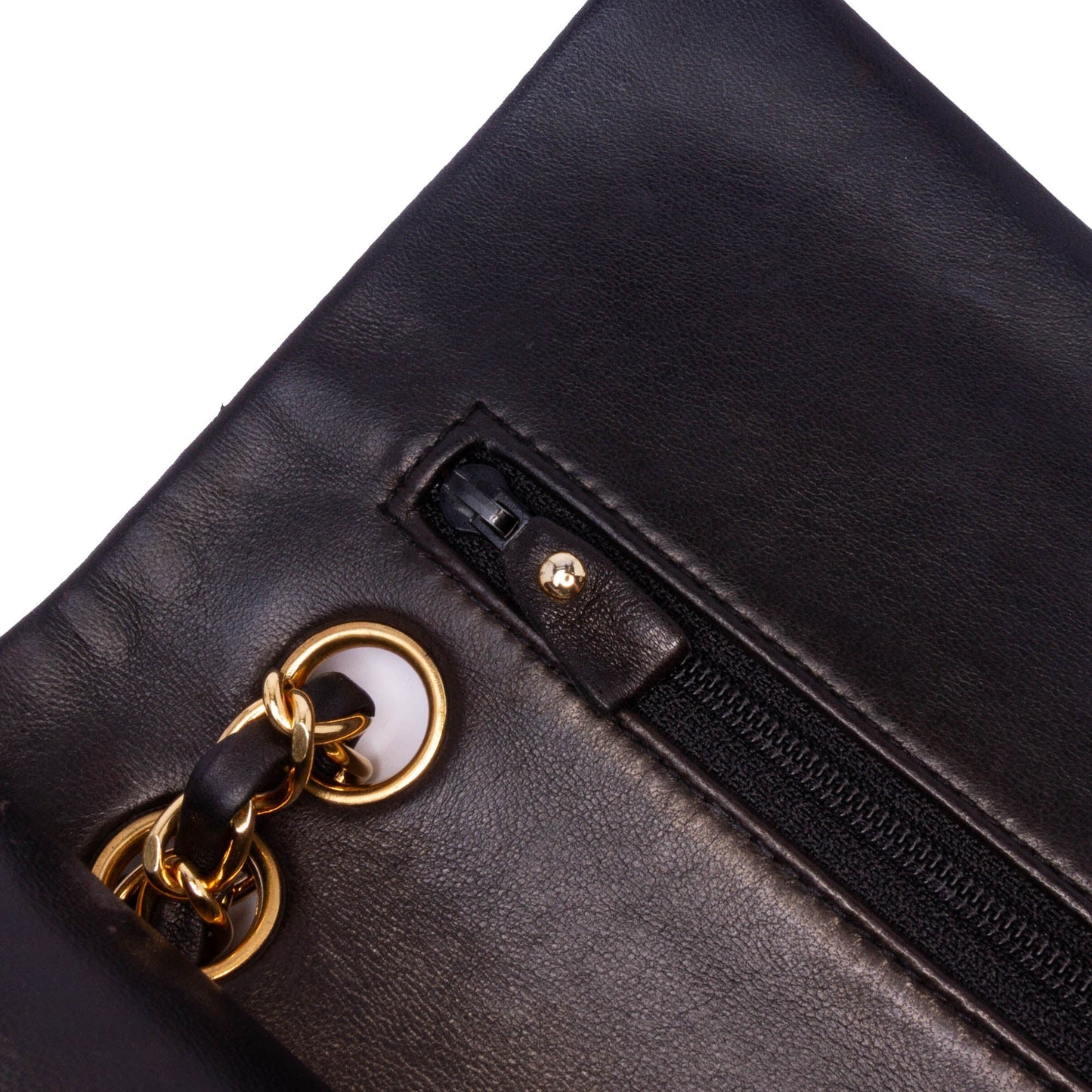 Chanel Small Classic Lambskin Double Flap Black