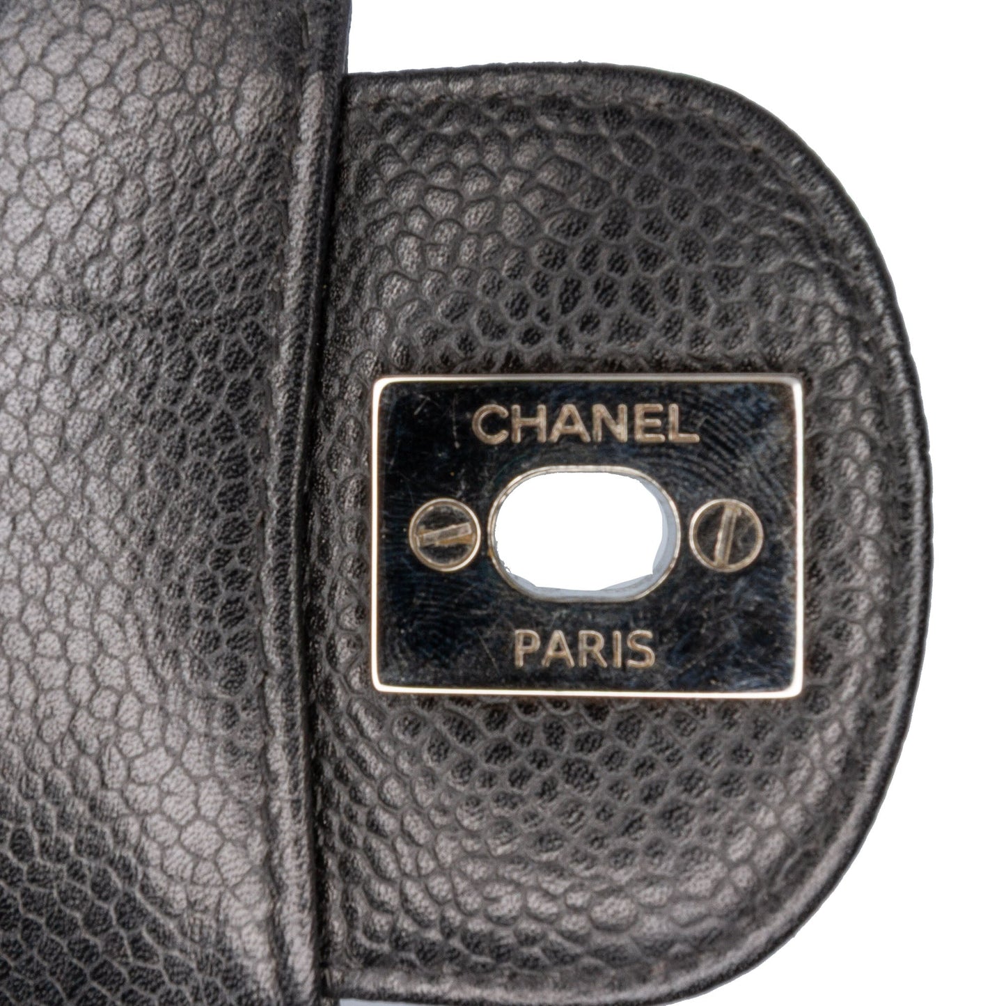 Chanel Medium Classic Caviar Double Flap Black
