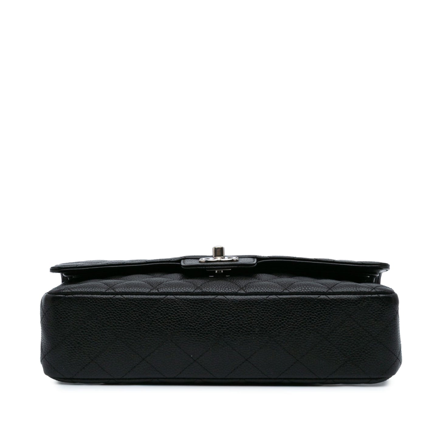 Chanel Medium Classic Caviar Double Flap Black