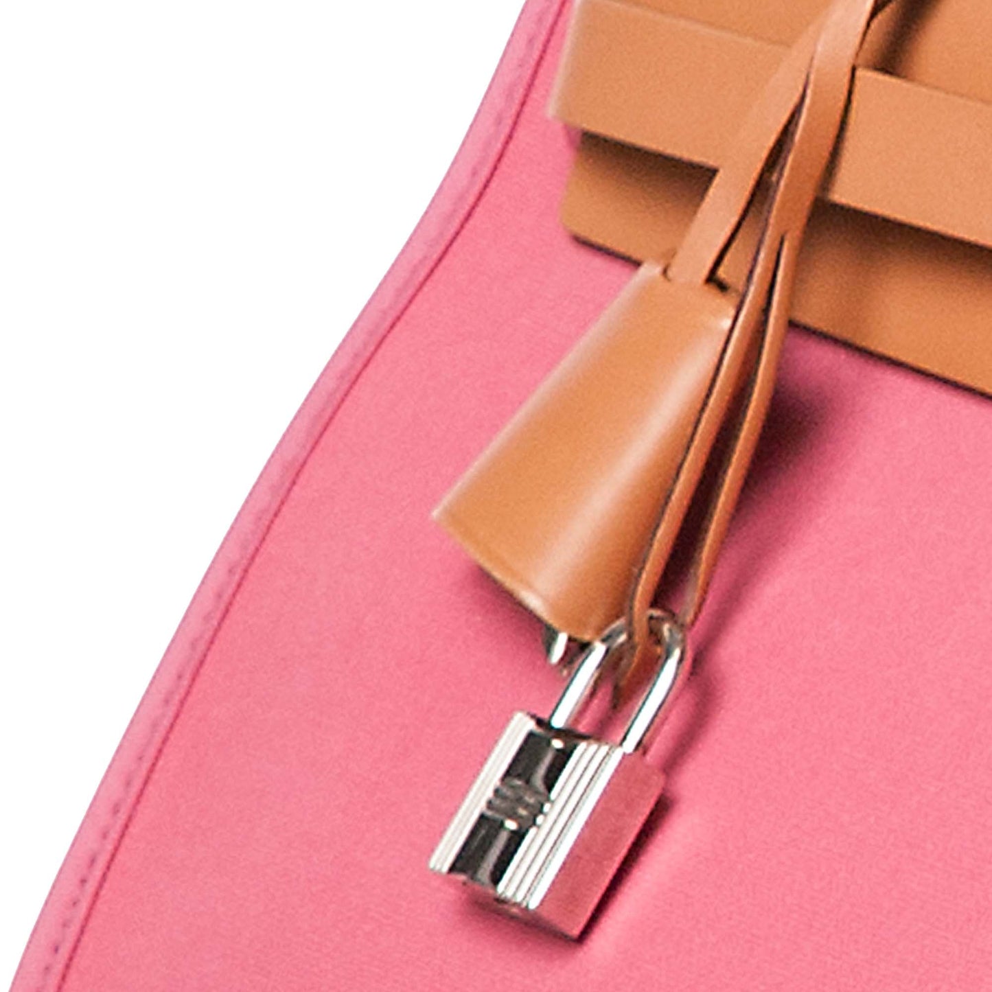 Hermès Toile Herbag Zip 31 Pink