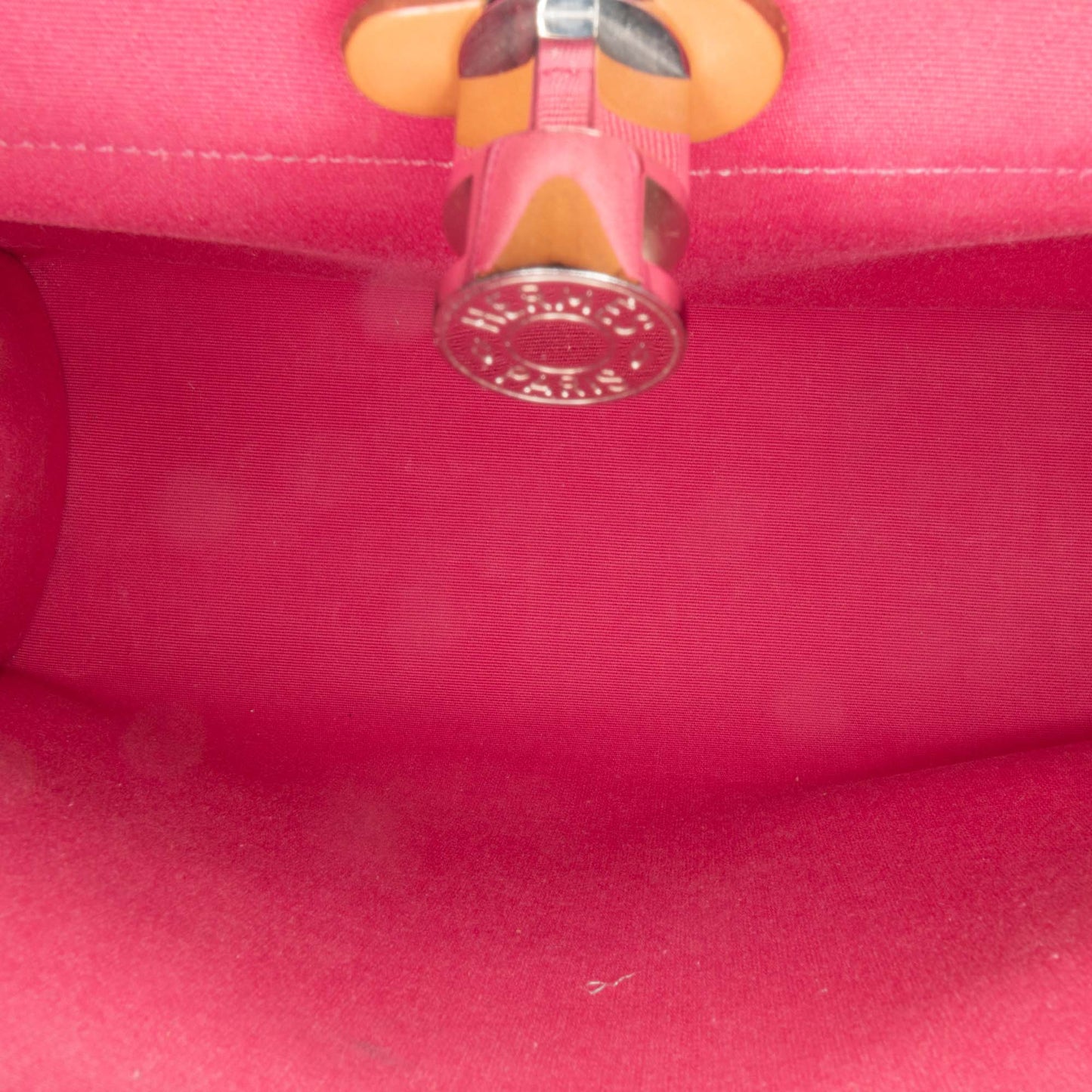 Hermès Toile Herbag Zip 31 Pink