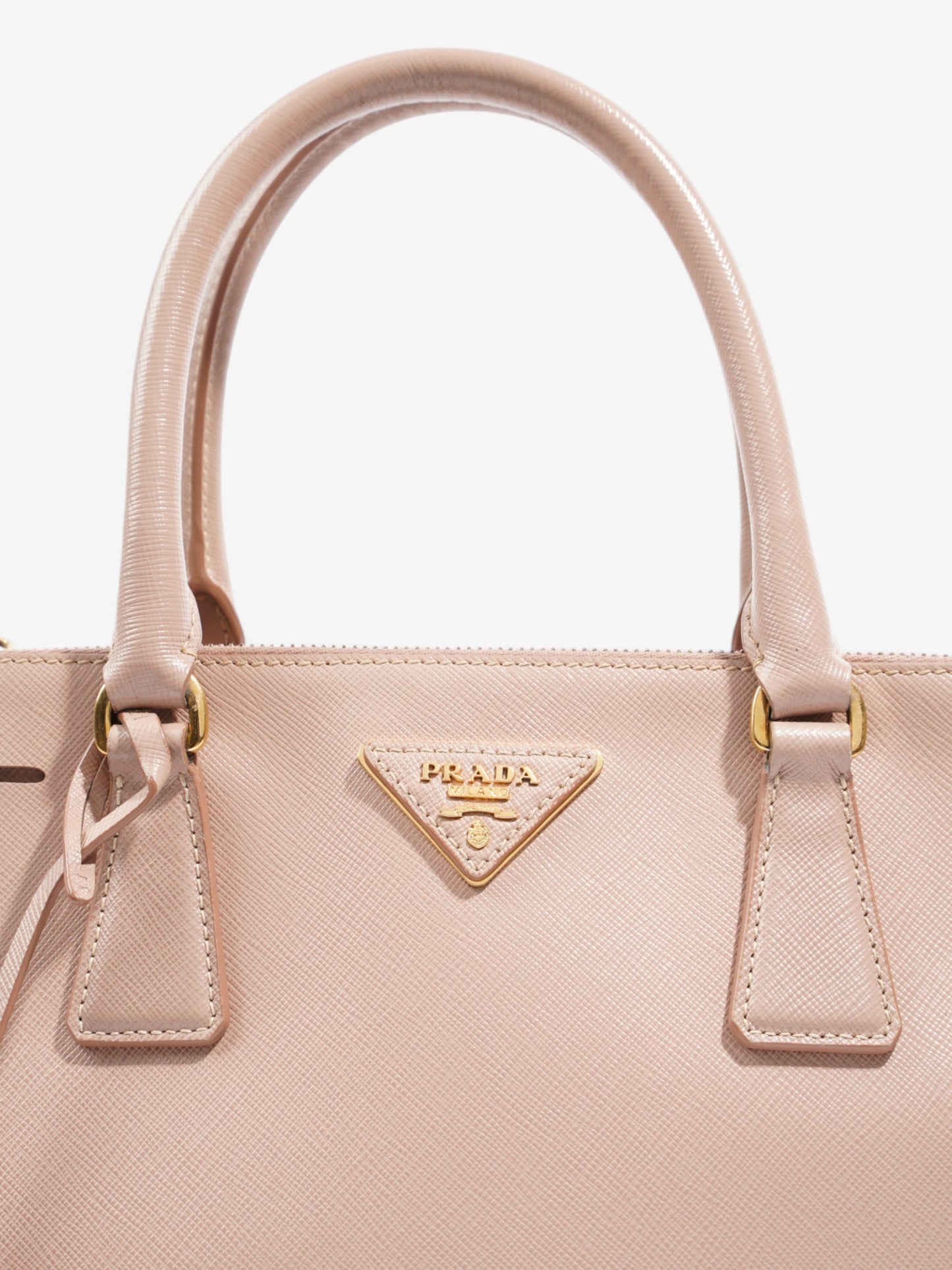 Prada Galleria Pink Saffiano Leather