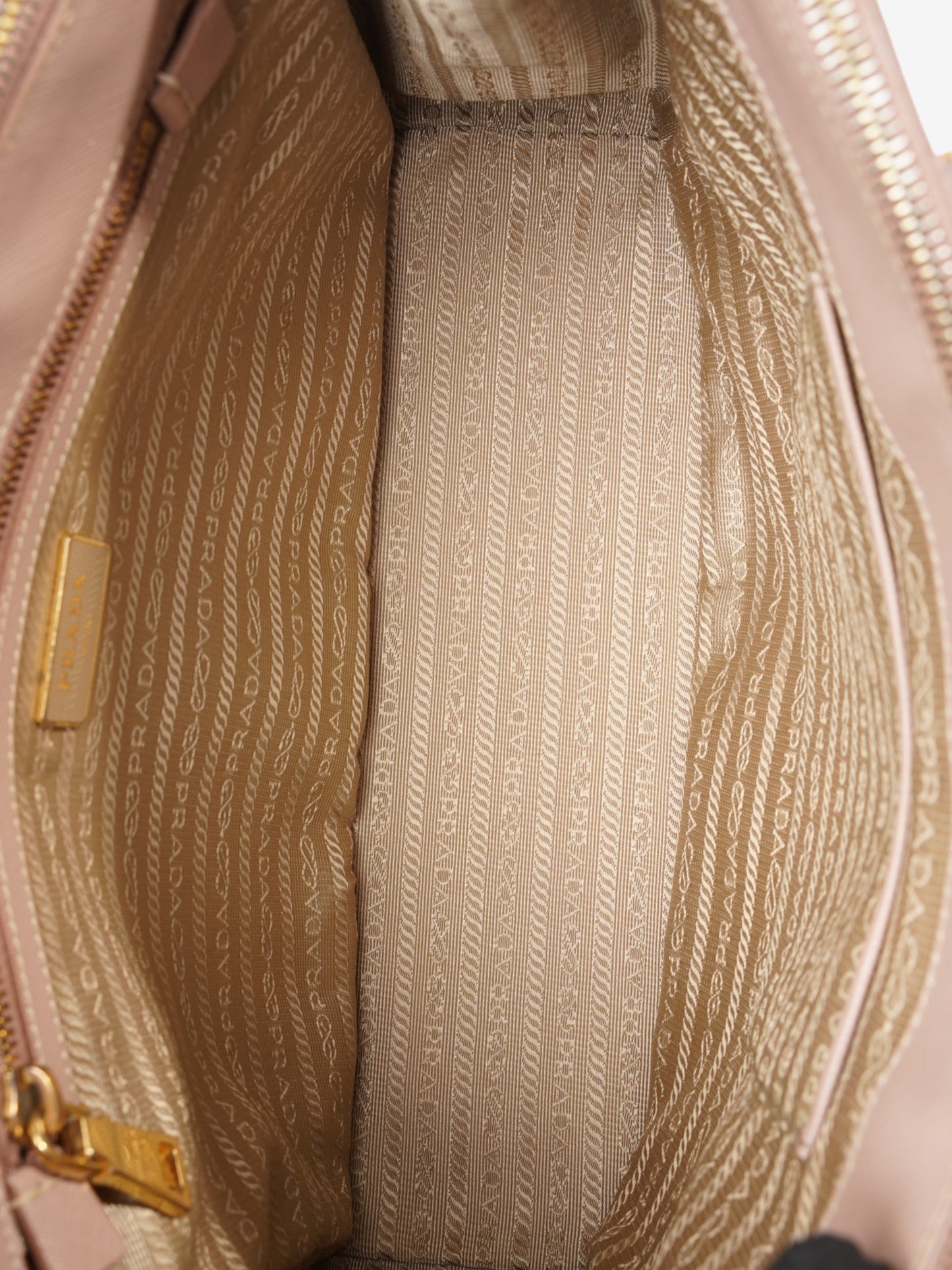 Prada Galleria Pink Saffiano Leather