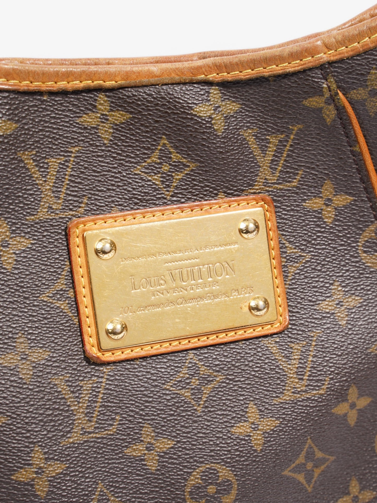 Louis Vuitton Galliera  Monogram Coated Canvas PM