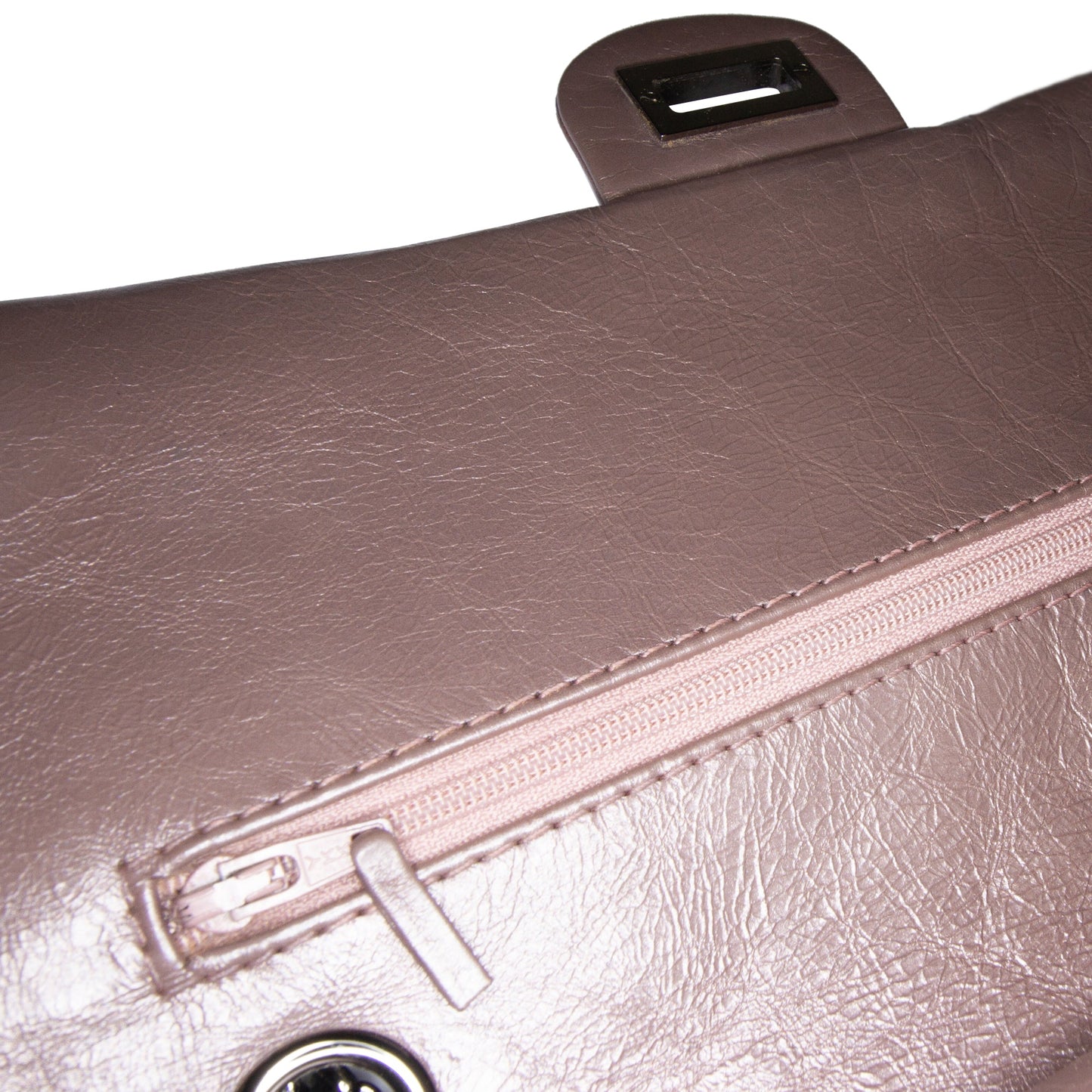 Chanel Reissue 2.55 Aged Metallic Calfskin Double Flap 226 Pink
