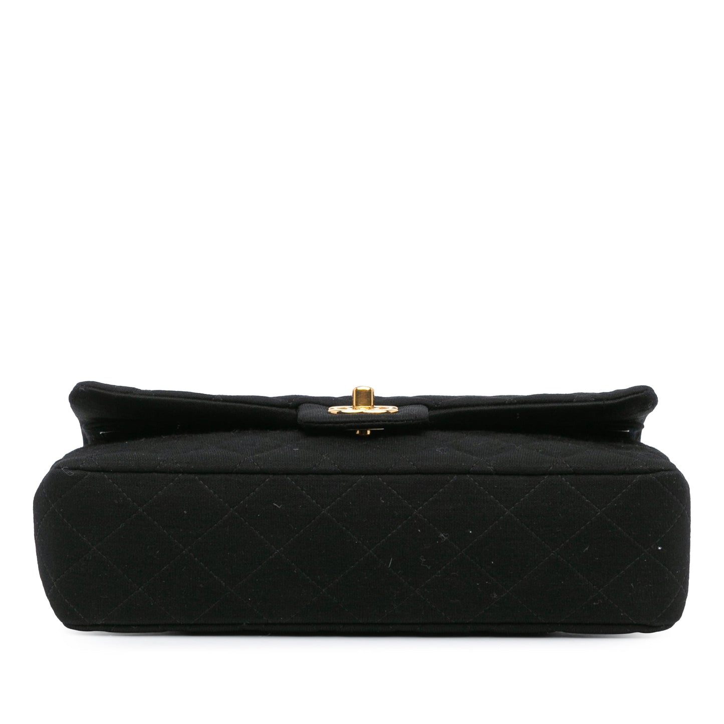 Chanel Medium Classic Jersey Double Flap Black