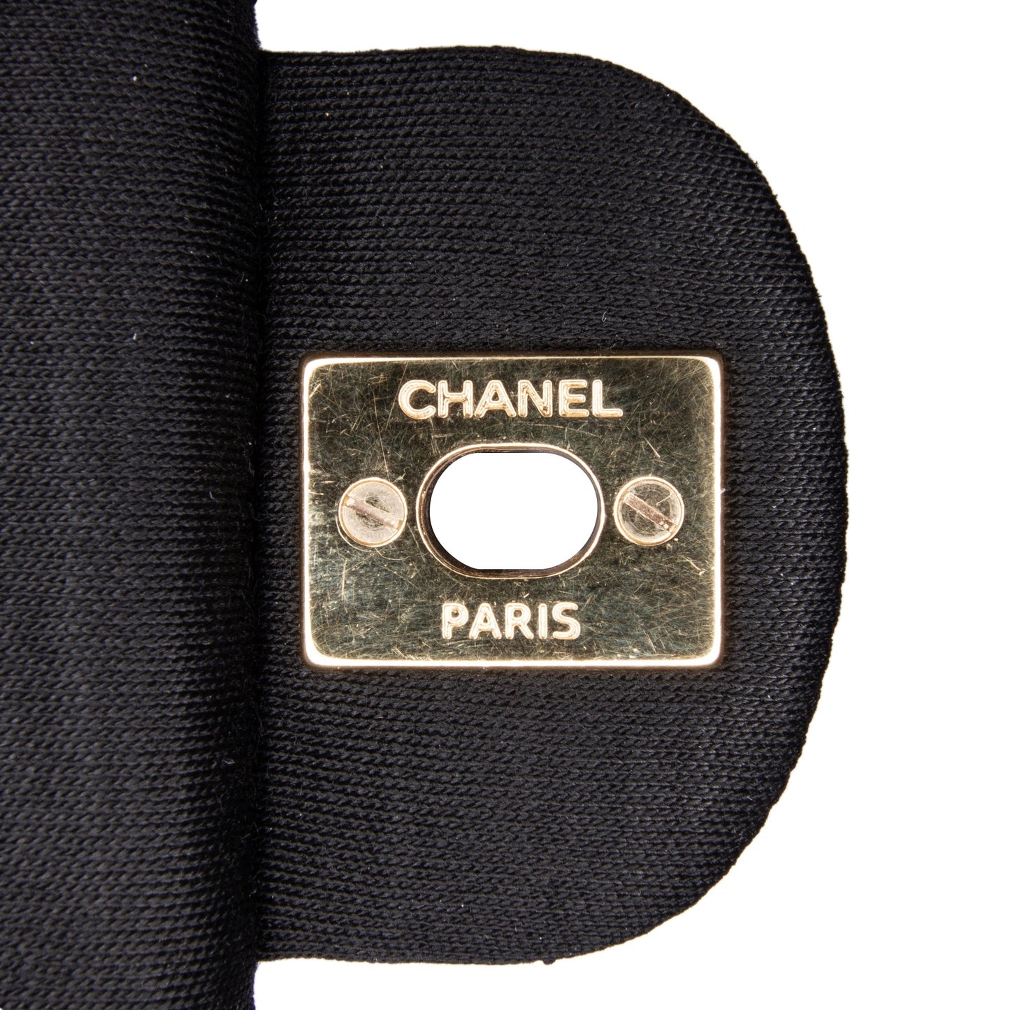 Chanel Medium Classic Jersey Double Flap Black