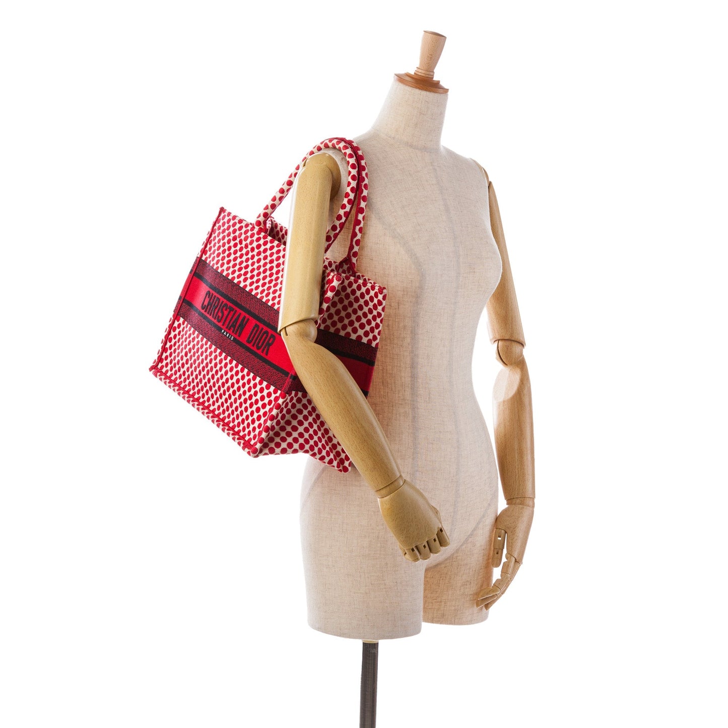 Dior Medium Dioramour Book Tote Red