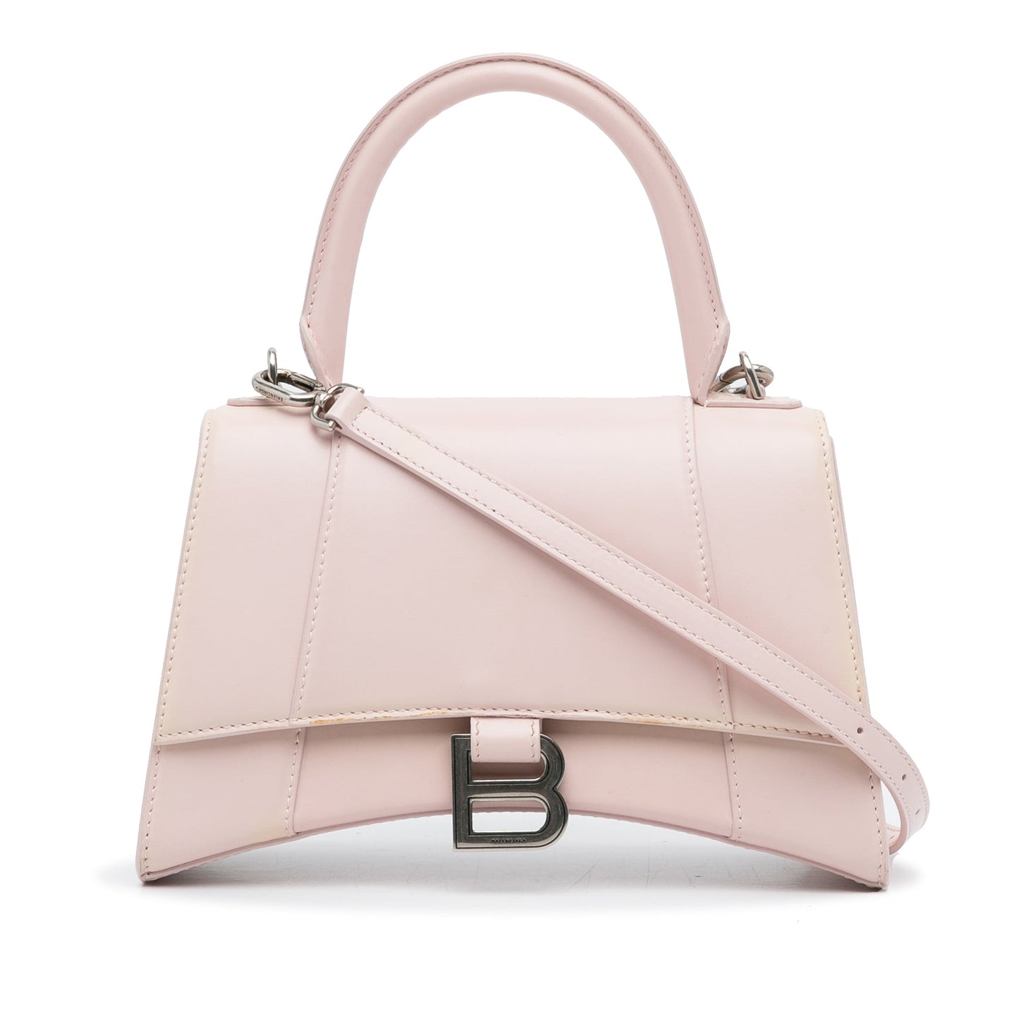 Balenciaga Hourglass S Satchel Pink