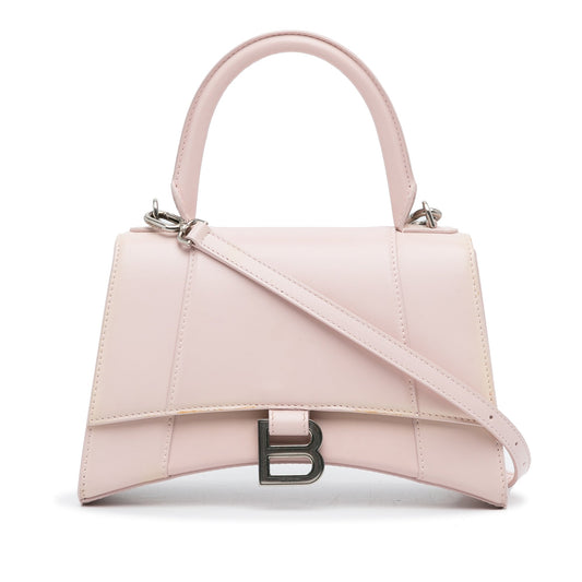 Balenciaga Hourglass S Satchel Pink
