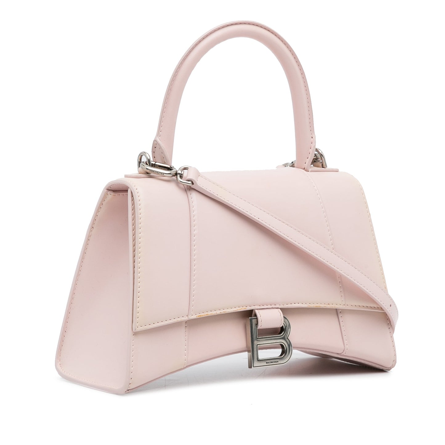 Balenciaga Hourglass S Satchel Pink