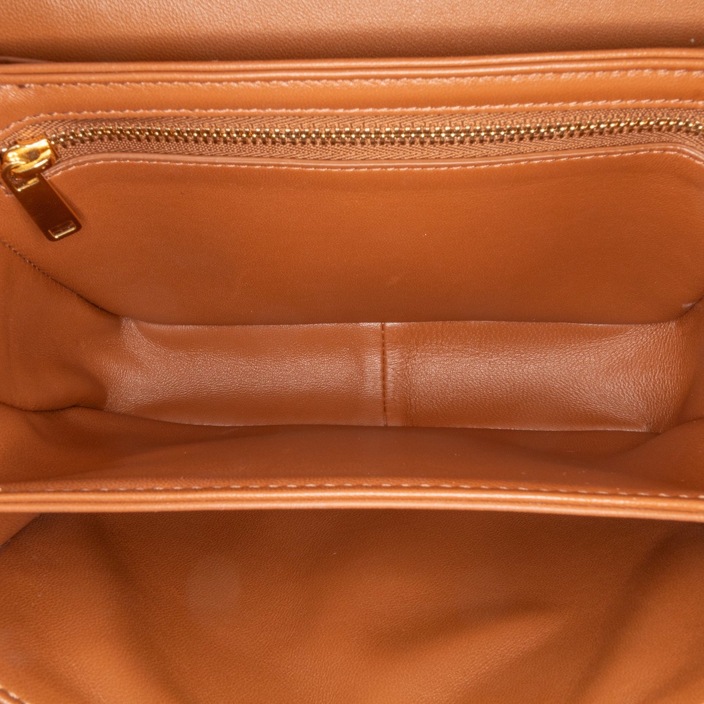 Celine Teen Coated Canvas Triomphe Crossbody Brown