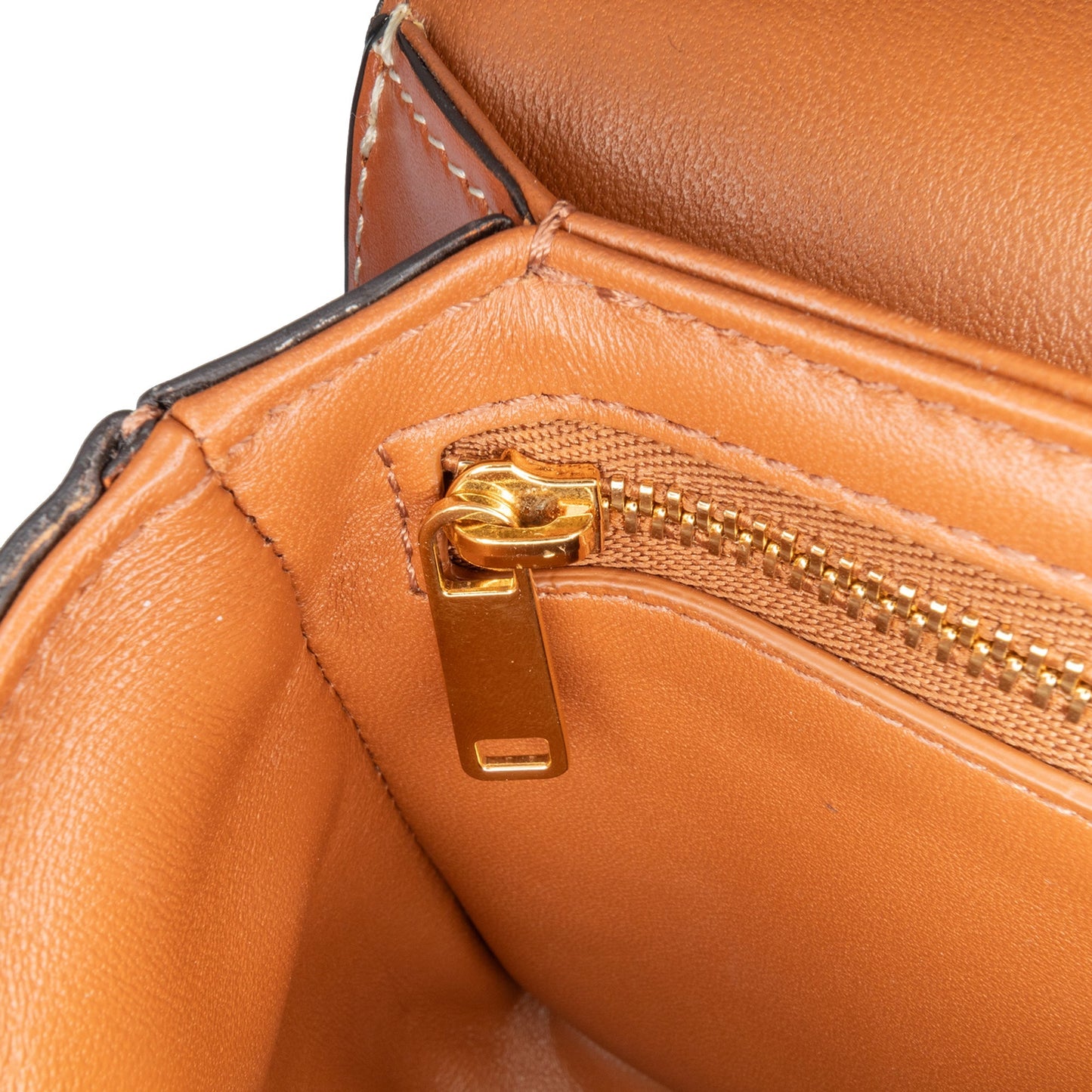 Celine Teen Coated Canvas Triomphe Crossbody Brown