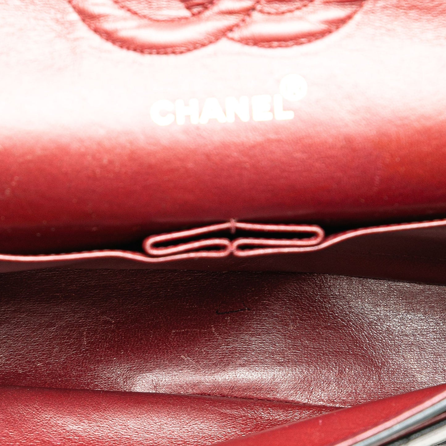 Chanel Medium Classic Chevron Lambskin Double Flap Black