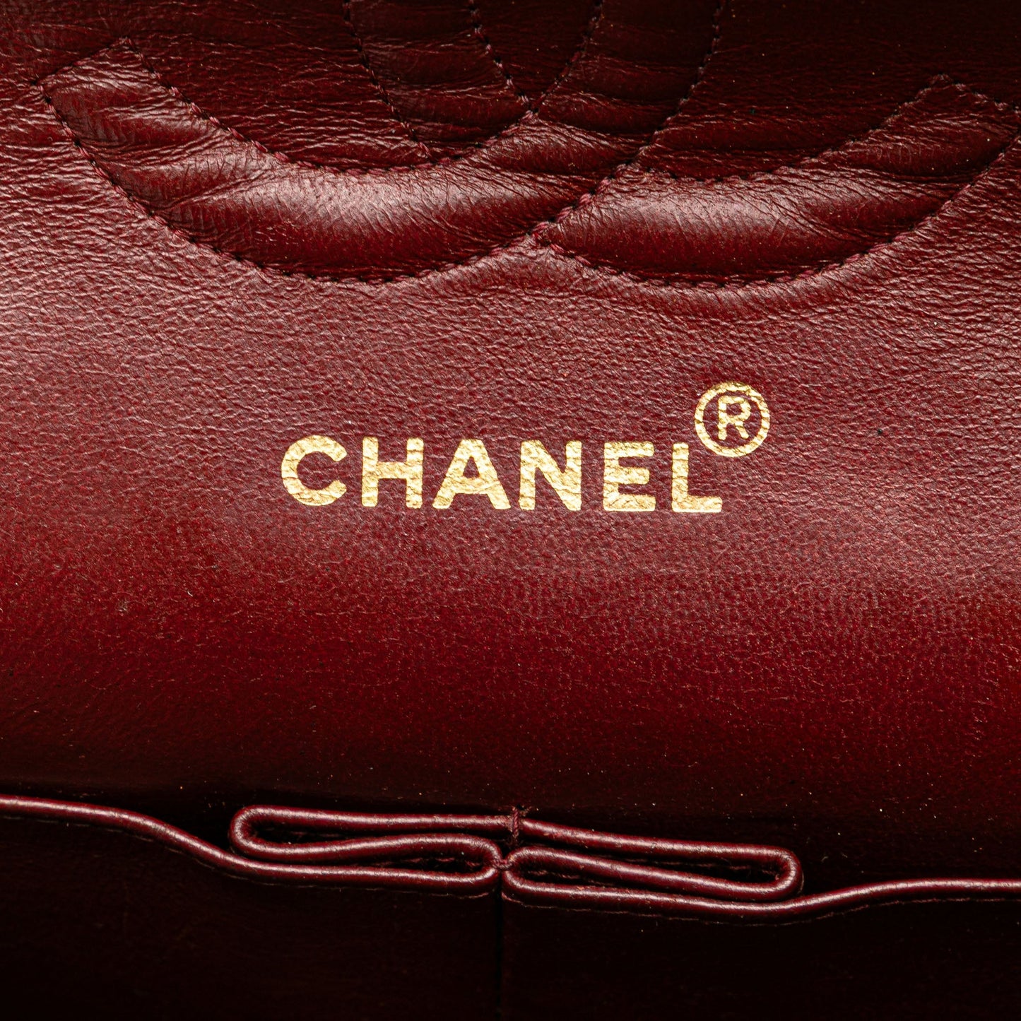 Chanel Medium Classic Chevron Lambskin Double Flap Black