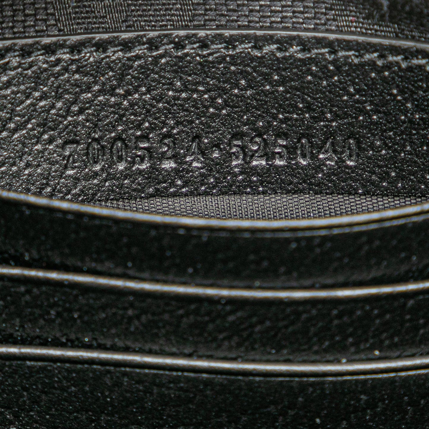Gucci Leather Horsebit 1955 Zip Clutch Black