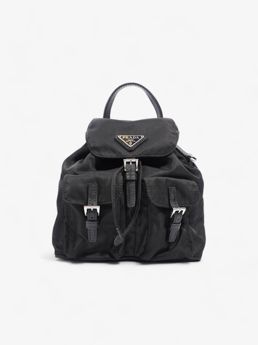 Prada Mini Backpack Black Re Nylon